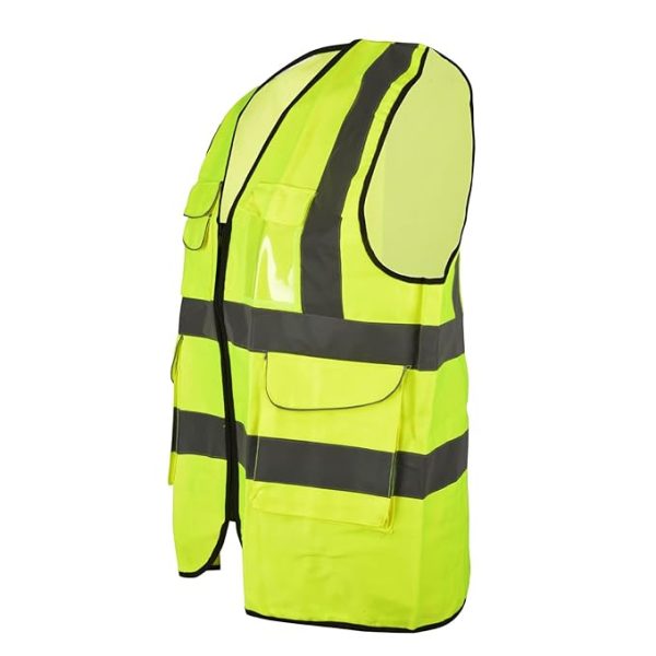 SafeKraft Reflective Safety Jacket - SKRJG-109-2 - Image 3